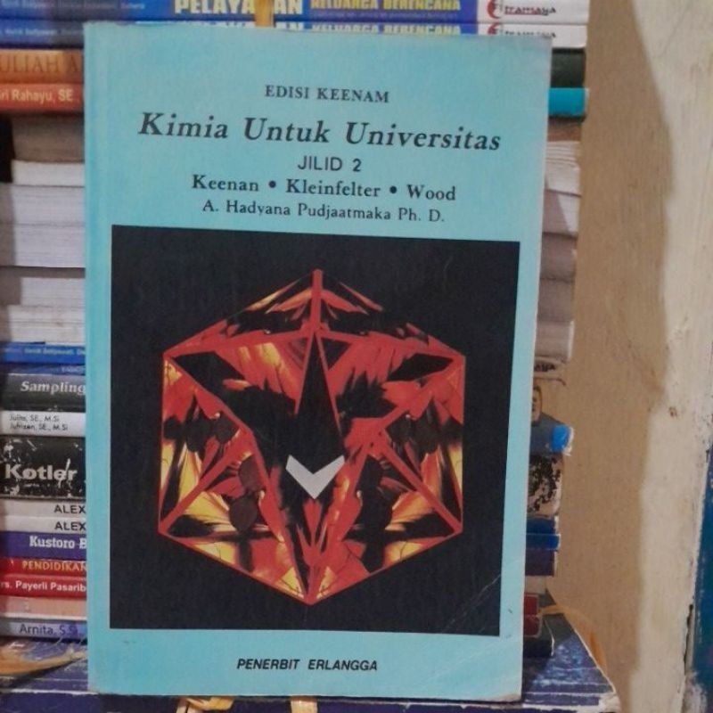 BUKU BEKAS ORIGINAL KIMIA UNTUK UNIVERSITAS EDISI KEENAM JILID 2,KEENAN