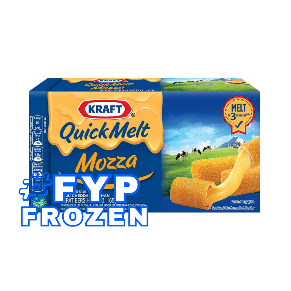 

KRAFT QUICK MELT 165GR / KEJU LELEH MOZARELLA