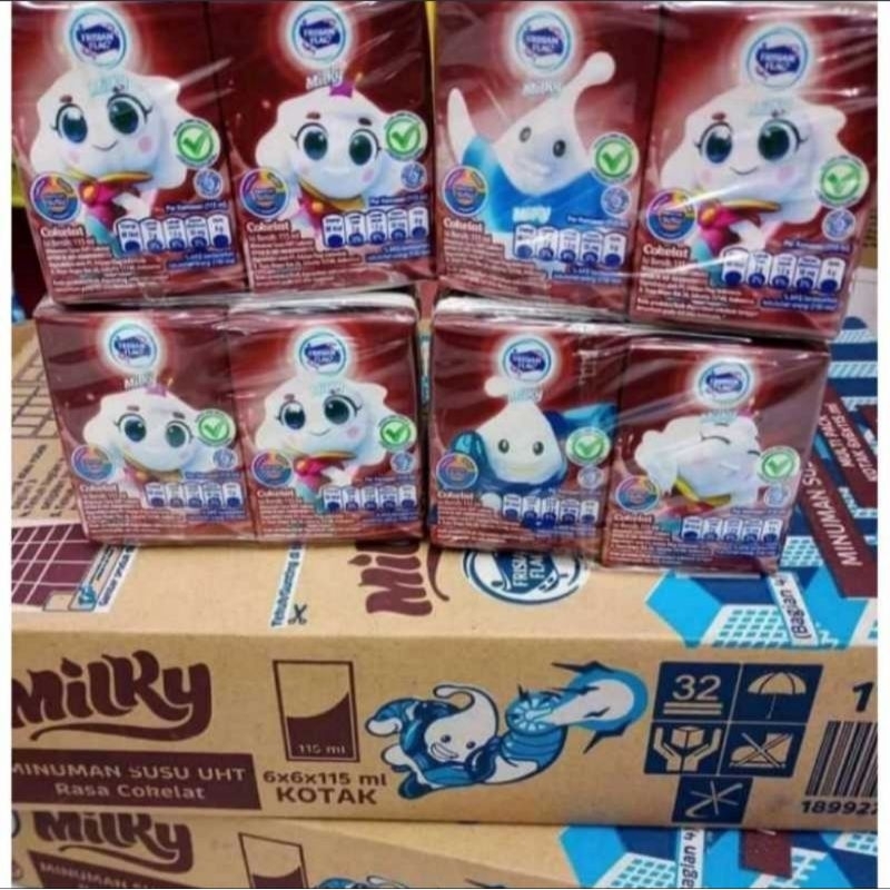 

frisian flag ff milky uht 1dus isi 6x6x115ml