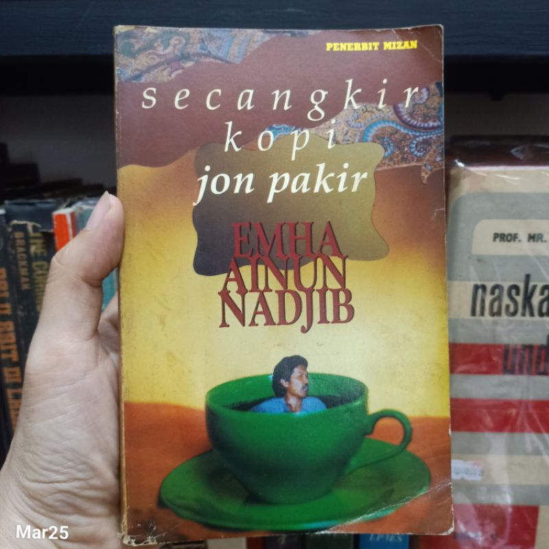 Original Buku Secangkir Kopi Jon Parkir oleh Emha Ainun Nadjib