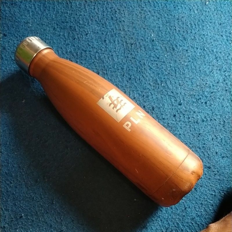 botol stainlis asesoris sepeda onthel .