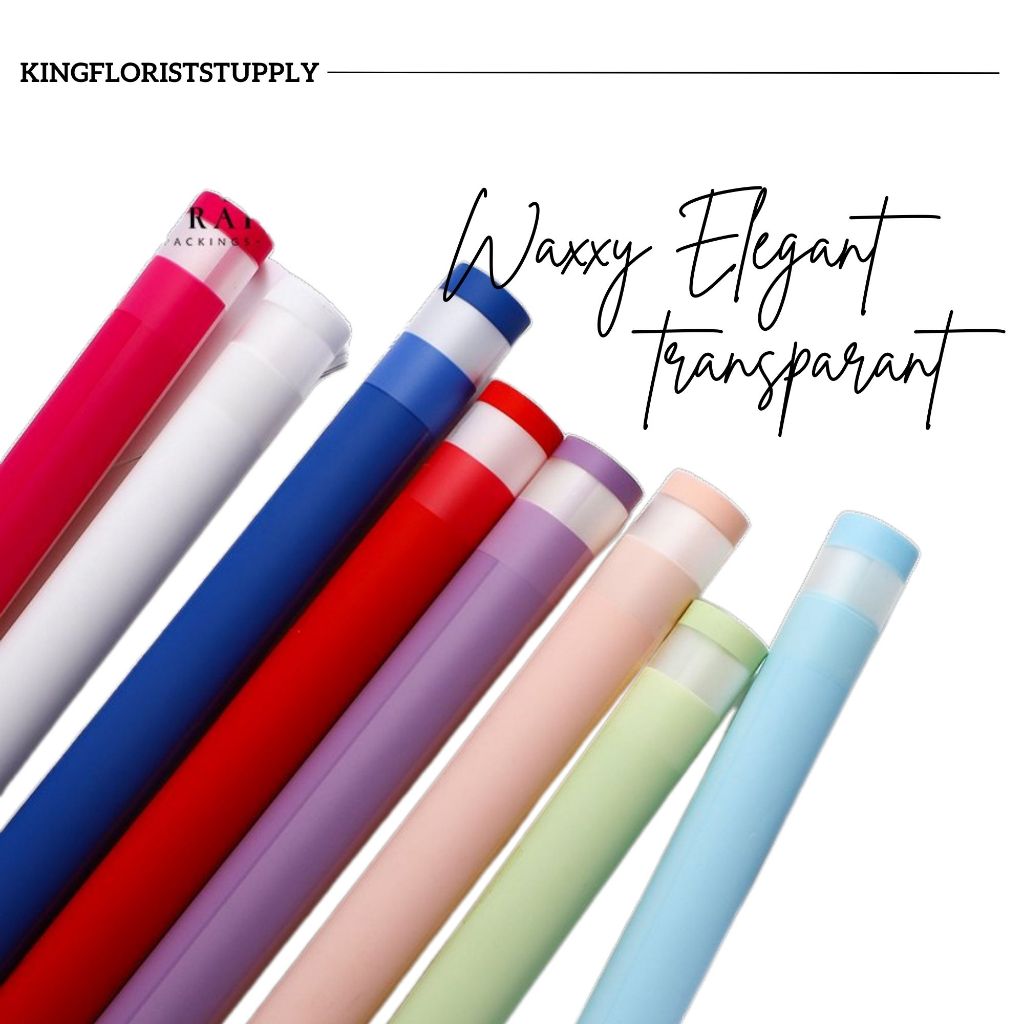 

Kertas Pembungkus Cellophane / Transpaernt Border Line Flower Wrapping Paper / Kertas Buket soft