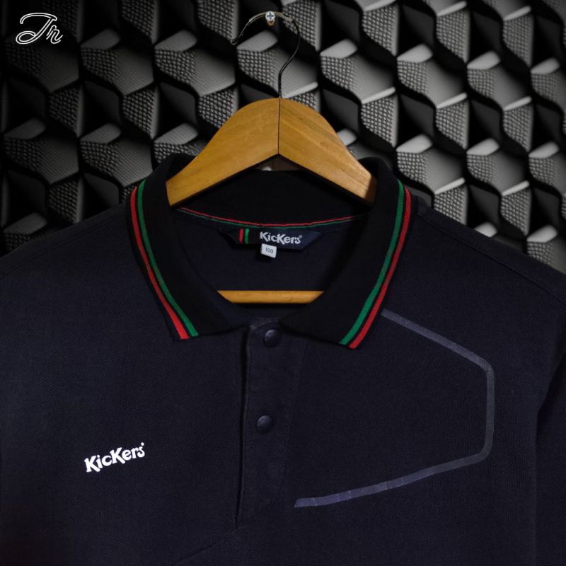 KICKERS kaos kerah polo shirt pria