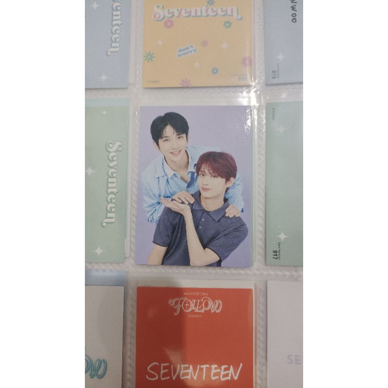 Seventeen / Joshua / Jun / Normal Card / "Seventeen 2020 JAPAN DOME TOUR <SVT>" Trading Card