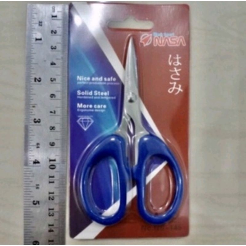 

NASA gunting Kain 5" inci 12cm Kecil & 6" inci 15cm Sedang Gunting Kertas Stainless Steel GG Pvc
