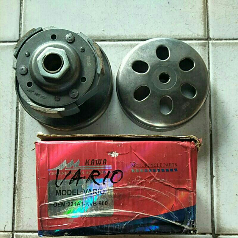 pully set honda vario 110 karbu