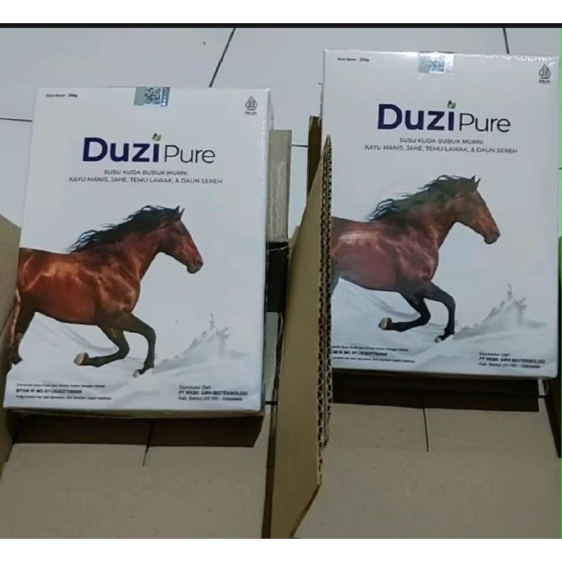 

Duzipure Susu Kuda Lombok Atasi Nyeri Sendi Serbuk 200Gram