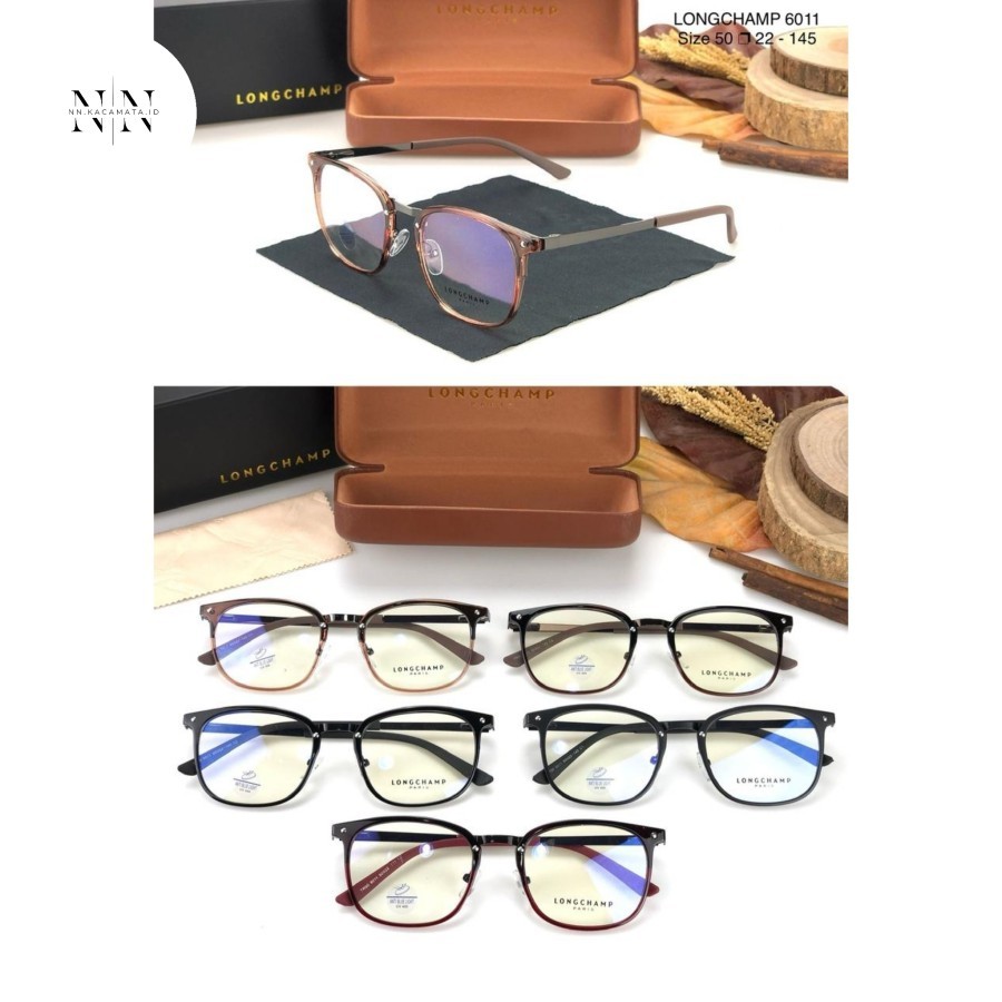Nnkacamata frame oval pria wanita 6001