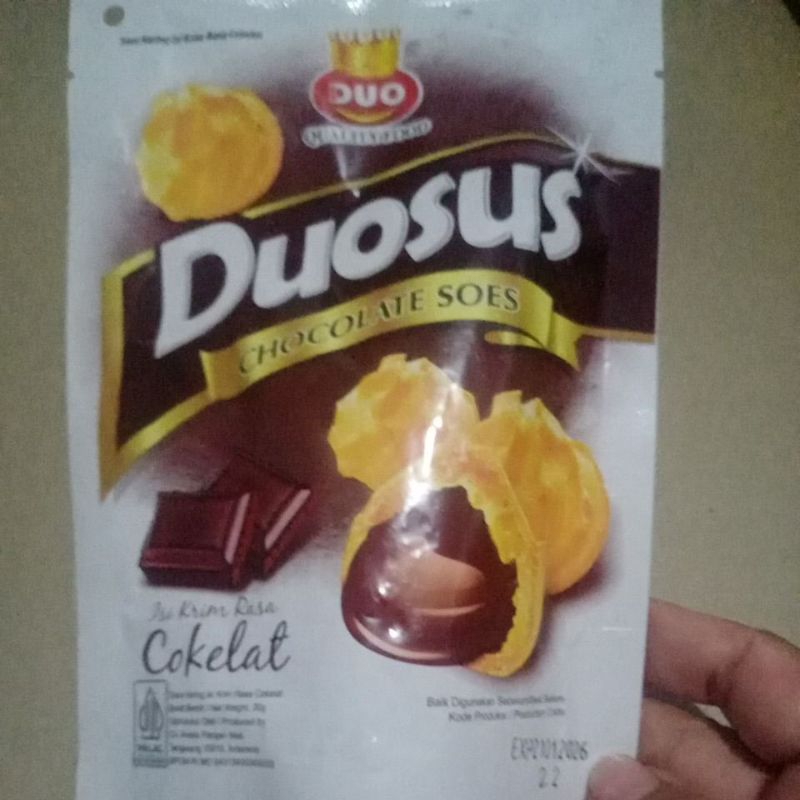 

Duosus chocolate soes pouch