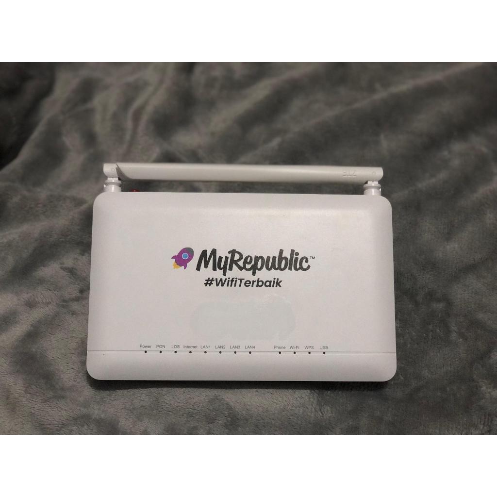 ZTE F670L APC MODEM F670L PORT HIJAU