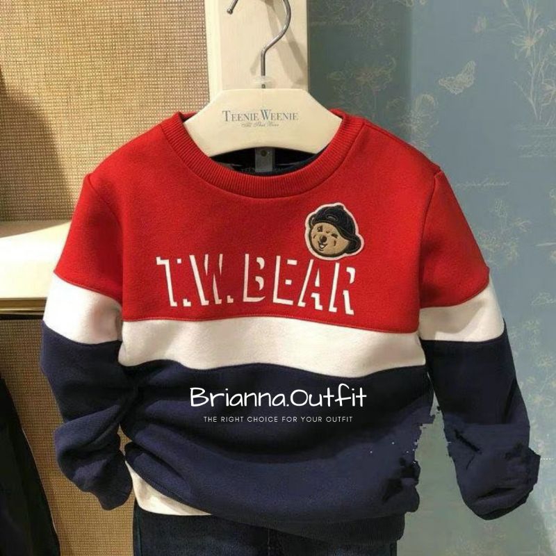 BRIANNAOUTFIT - TEENIE WEENIE DRESS DAN CREWNECK ANAK LAKI-LAKI DAN ANAK PEREMPUAN