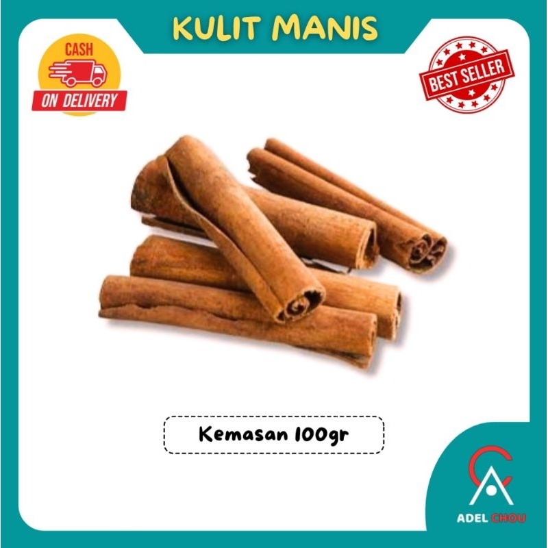 

KAYU MANIS | CINNAMON | 100gr | Rempah Herbal Asli Alami Bumbu Dapur