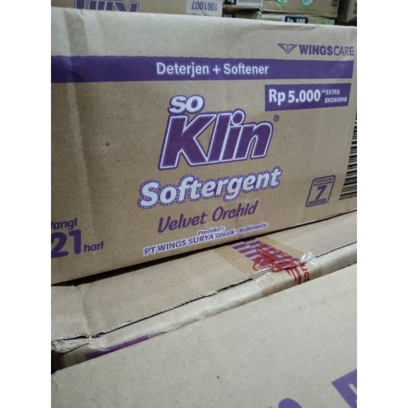 Soklin bubuk 5000 1dus isi 24pcs