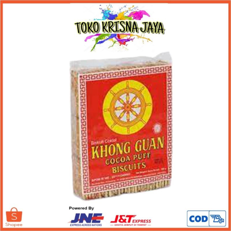 

KHONG GUAN COCOA PUFF BISCUITS NETTO 500 GR