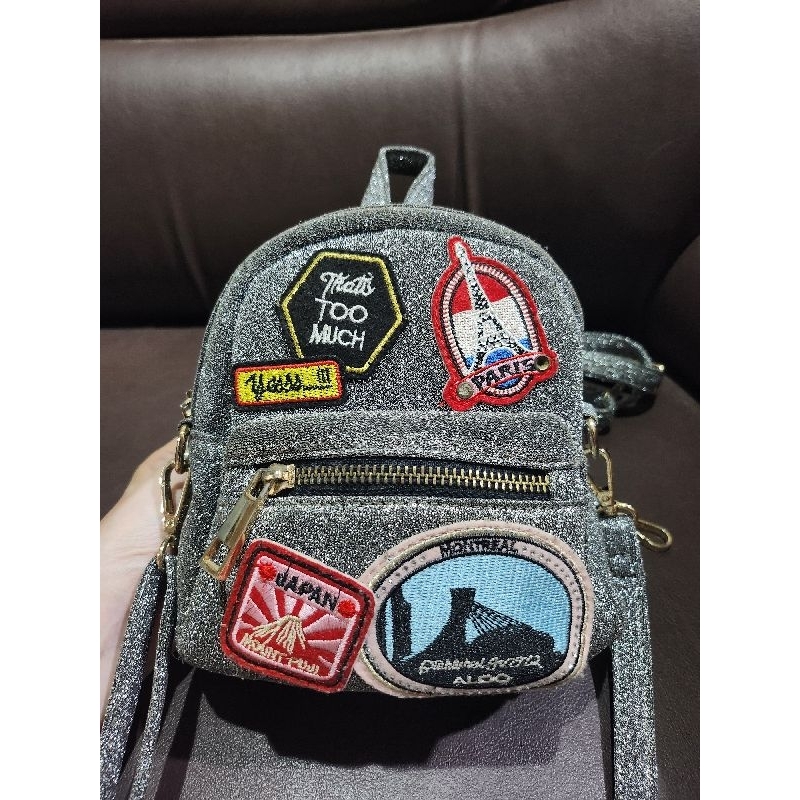 ALDO Mini Backpack Bling Tas Kecil