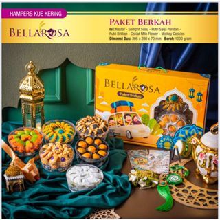 

Hampers/Parcel Paket Lebaran Produk Bellarosa Kue Kering
