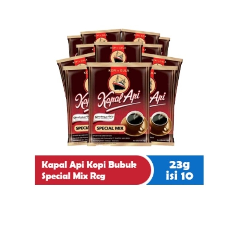 

Kapal Api Kopi Bubuk Special Mix Rcg 10x29g