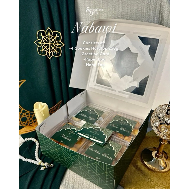 

Hampers Lebaran "NABAWI" hampers idul fitri kue kering