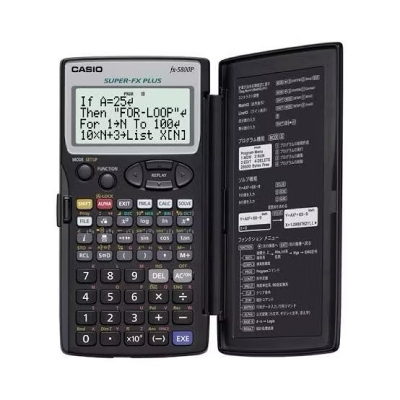 

kalkulator scientific casio fx-5800 original 100% garansi resmi 1 tahun