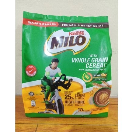 

MILO CEREAL WHOLE GRAIN NESTLE (10x36gr) / minuman berenergi / milo cereal / sereal sarapan pagi