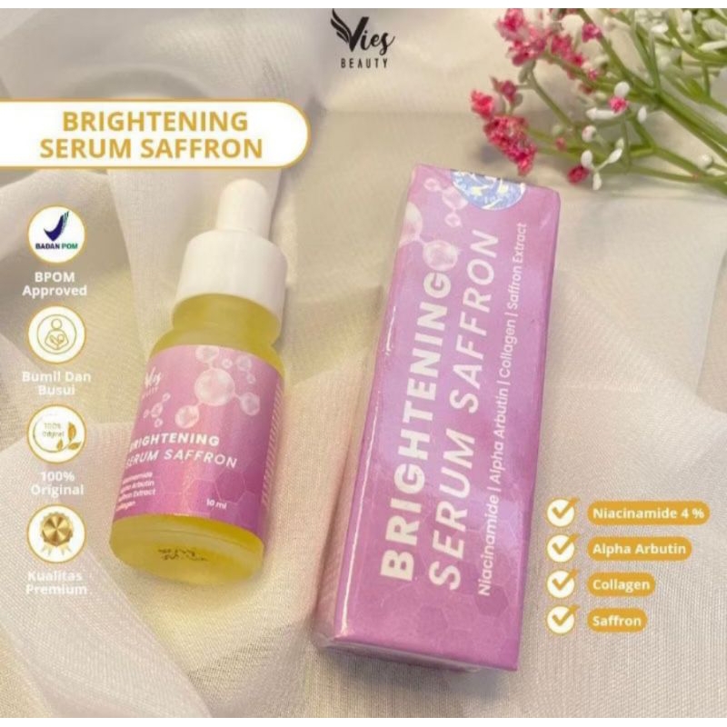 SERUM SAFFRON GLOWING BY VIES BPOM