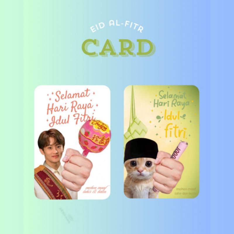 

AMPLOP IDUL FITRI [EID AL-FITR CARD] [MIN. 5]