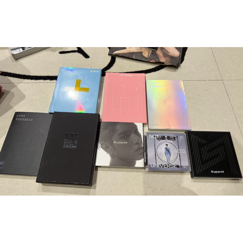 album bts superm dan txt take all