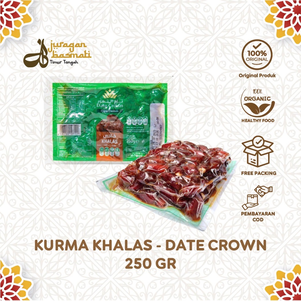 

Kurma Kalas - Date Crown 250 GR