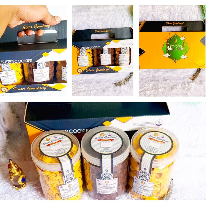

Paket Hampers isi 3 Toples