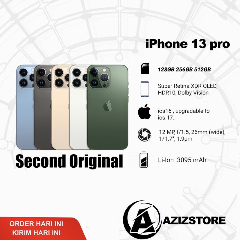 HP 13PRO SECOND AMAN ALL OPERATOR NO MINUS