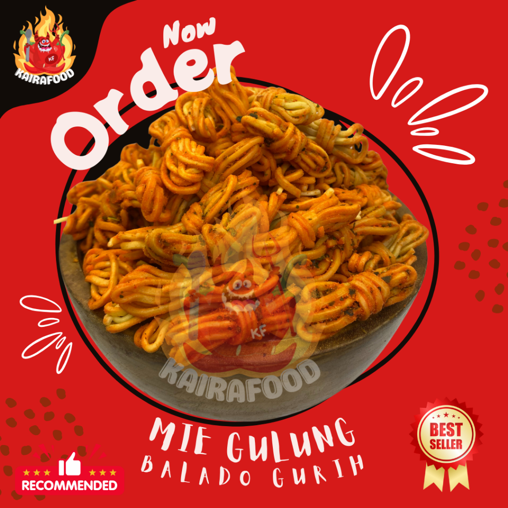 

1 KG MIE GULUNG RENYAH CRISPY