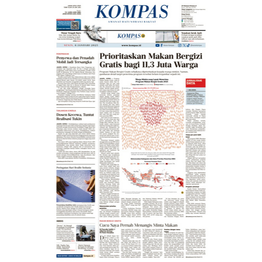Koran KOMPAS Terbaru 2025