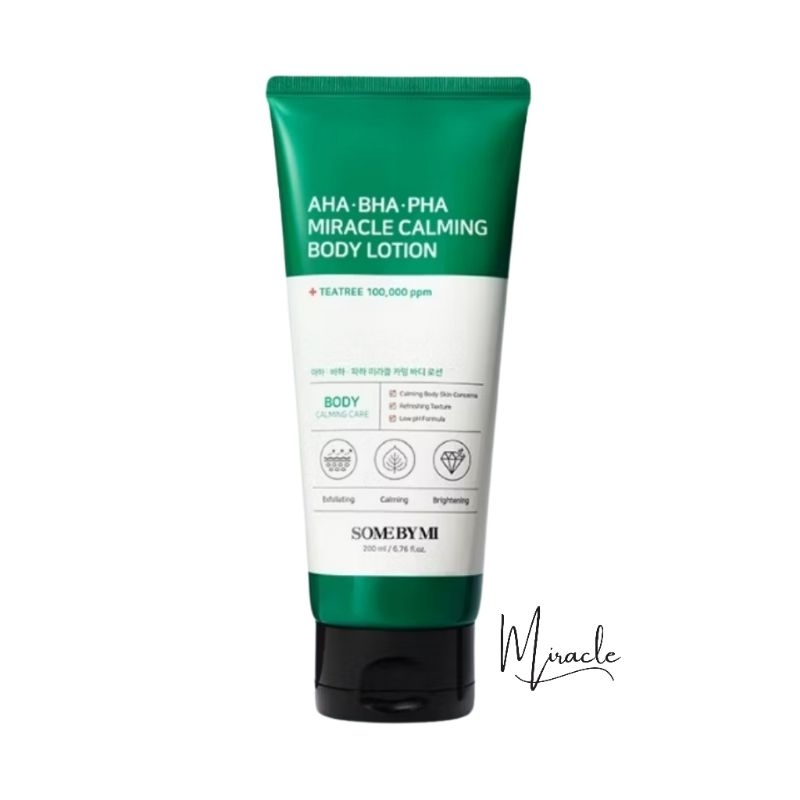 SOMEBYMI Ahs Bha Pha Calming Body Lotion / Somebymi Aha Bha Pha Miracle Calming Body Lotion 200ml