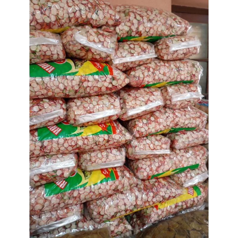 

Kerupuk Bawang Bibir Warna Mentah /Kerupuk Mentah