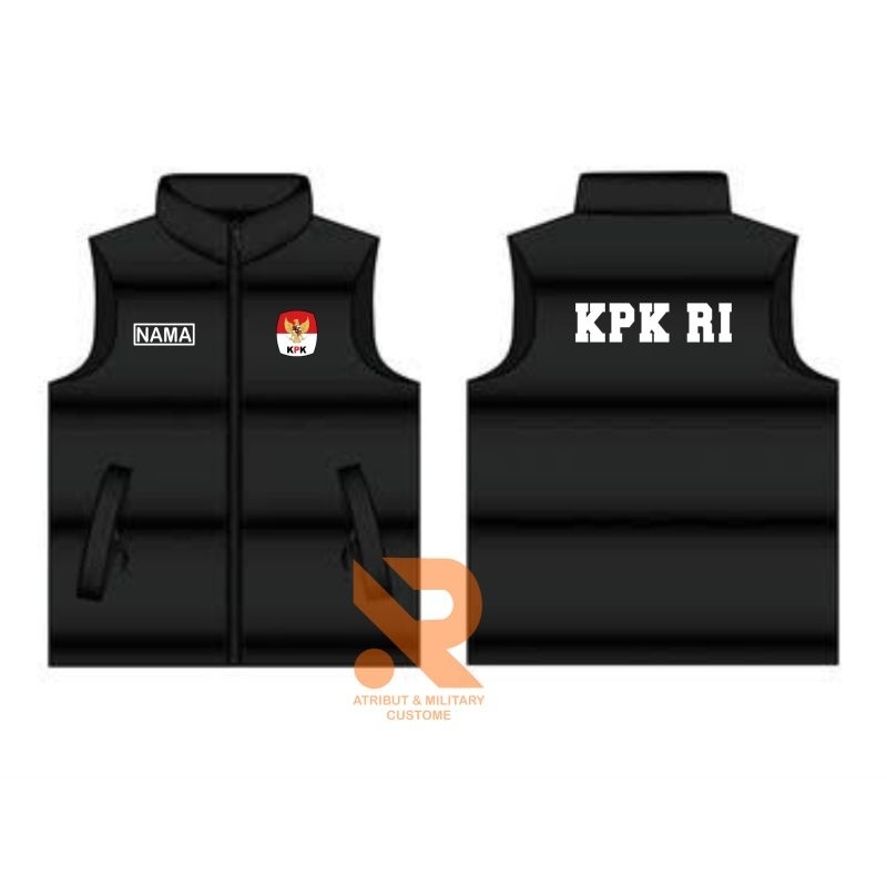 rompi gelembung//rompi kpk ri//kastem bordir sesuai permintaan//rompi//jaket