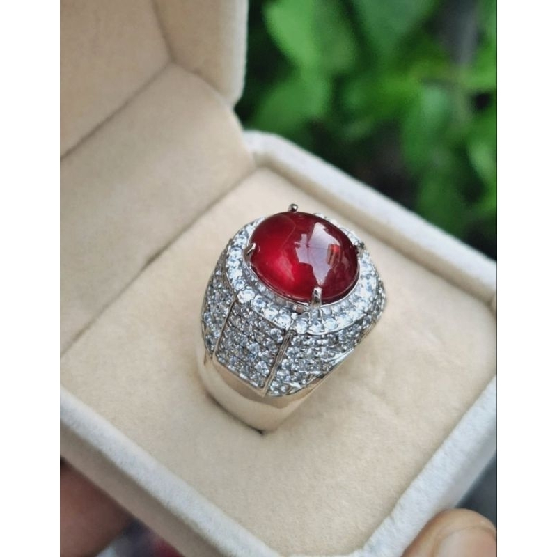 Natural Ruby Pigeon Blood Super  Perak | Plus Memo ID Card