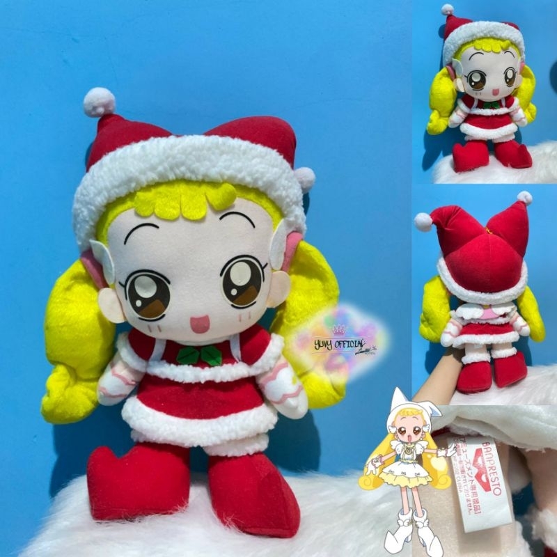 Magical Ojamajo Do Re Mi Original | Ojamajo Doremi Makihatayama Hana Plush Toy Super DX Christmas Ba