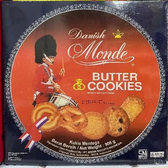 

Monde Biskuit Butter Cookies 905g