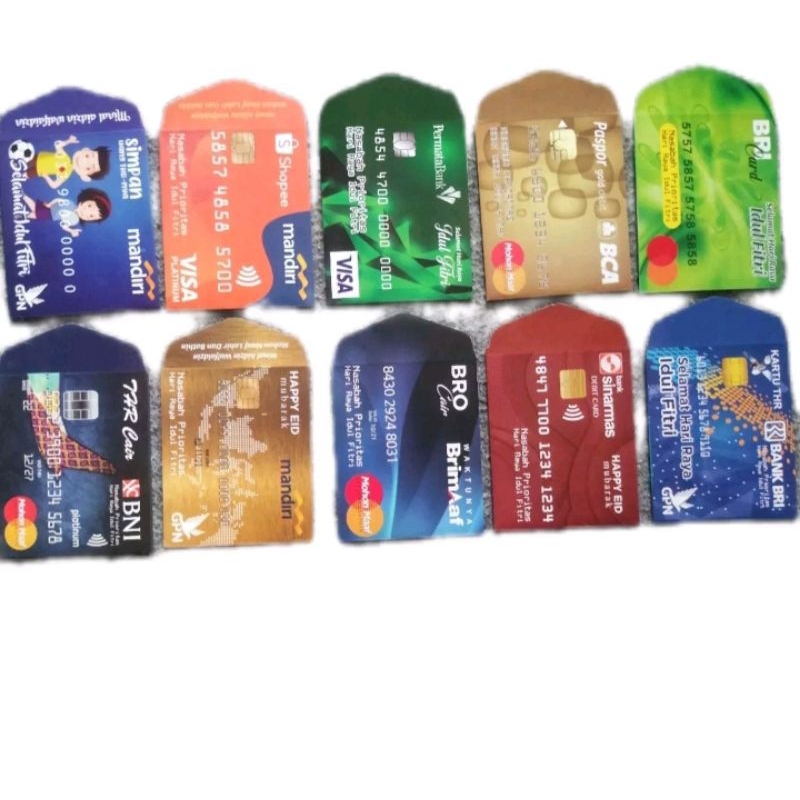 

amplop lebaran motif atm amplop hari raya