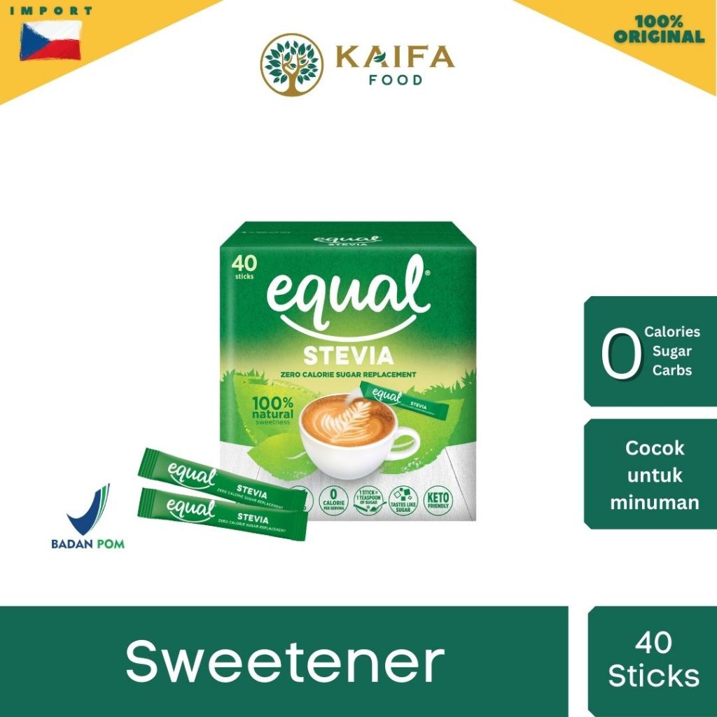 

Equal Naturals Stevia - Pemanis Stevia Nol Kalori / Sweetener