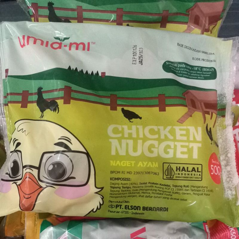 

nugget umia-mi 500gr