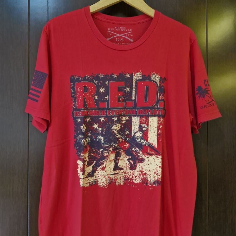 Red Army Tshirt T-Shirt Baju Tee Kaos Vintage Vtg