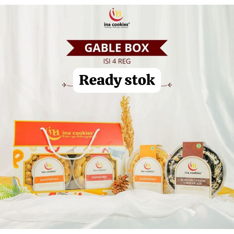 

Gable isi 4 toples reguler Parcel Lebaran Hampers promo