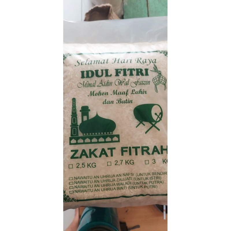 

PROMO beras zakat fitrah 2.5kg