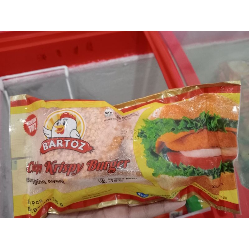 

BARTOZ BURGER CRISPY ISI 6 PCS