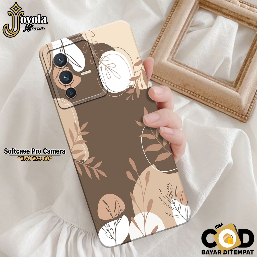 JOYOLA Case VIVO V23 5G - Fashion Case Pattern - Softcase VIVO V23 5G - Pro Camera - Casing VIVO V23