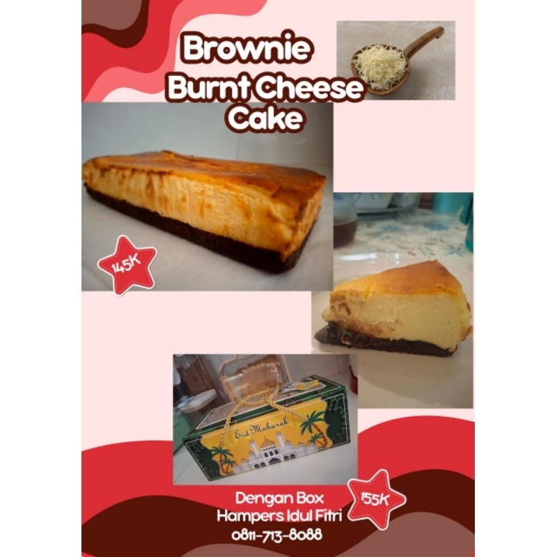 

OPEN ORDER BROWNIE BURNT CHEESECAKE