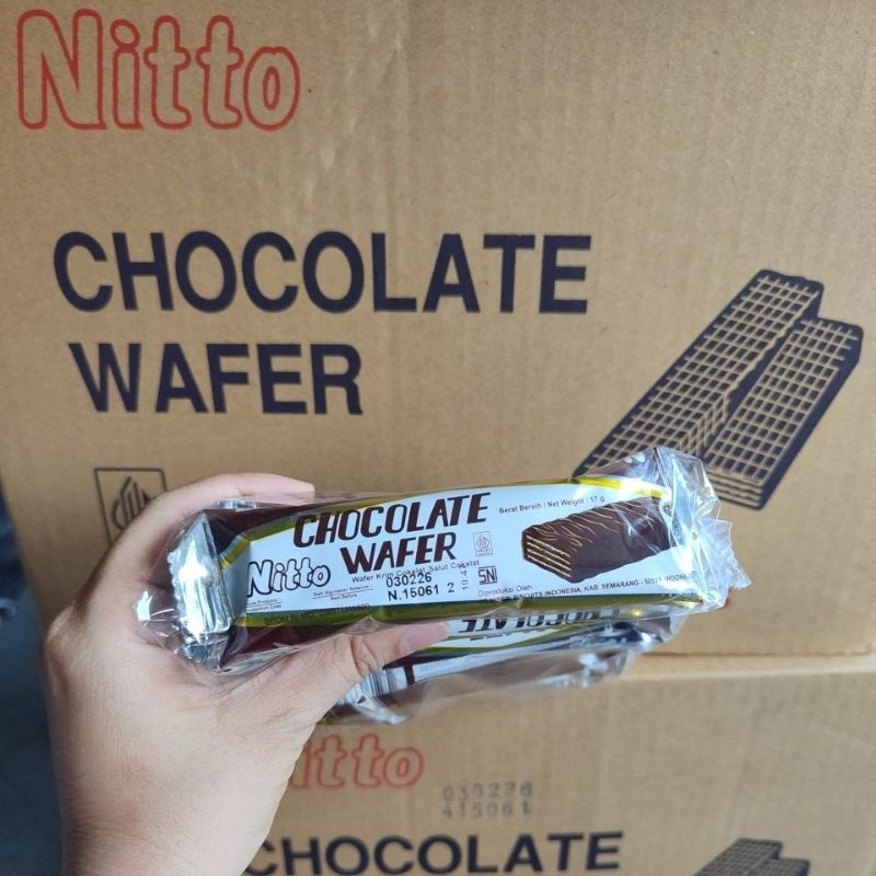 

WAFER NITTO wafer nissin coklat 17grx10