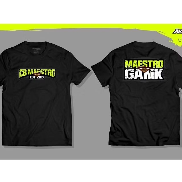 KAOS CB MAESTRO NGANJUK ORIGINAL