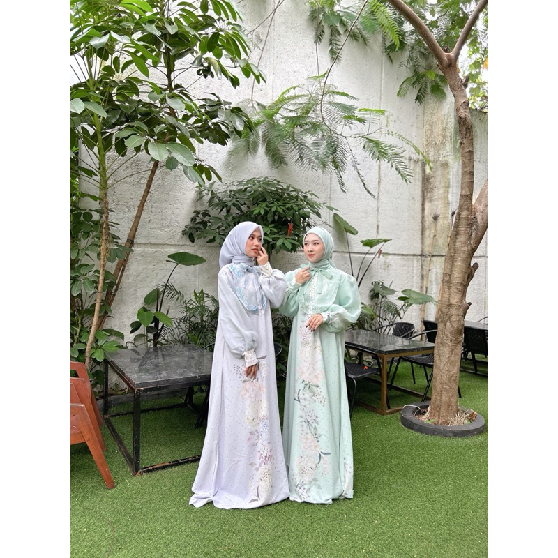 Creeta Organza maxi / Gamis organza / Gamis lebaran